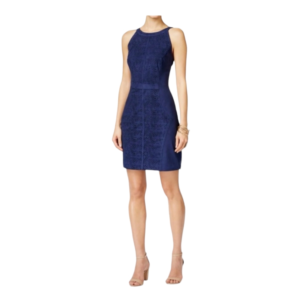 Vakko X INC Laser Cut Sheath Dress - Sz XL